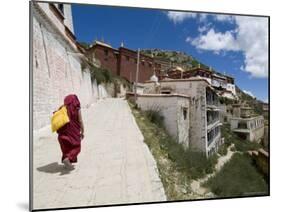 Ganden Monastery, Near Lhasa, Tibet, China-Ethel Davies-Mounted Photographic Print