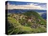 Ganden Monastery, Tagtse County, Tibet-Michele Falzone-Stretched Canvas