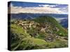 Ganden Monastery, Tagtse County, Tibet-Michele Falzone-Stretched Canvas