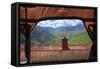 Ganden Monastery, Wangbur Mountain, Lhasa, Tibet, China-Ivan Vdovin-Framed Stretched Canvas