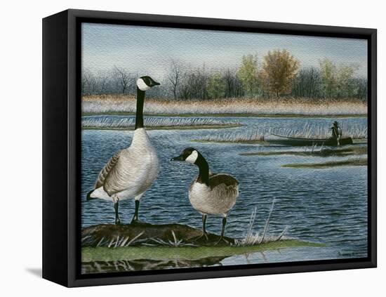 Gander Study-Rusty Frentner-Framed Stretched Canvas