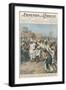 Gandhi Calls on Indian Nationalists to Practise Civil Disobedience-Achille Beltrame-Framed Photographic Print