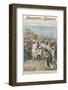 Gandhi Calls on Indian Nationalists to Practise Civil Disobedience-Achille Beltrame-Framed Photographic Print