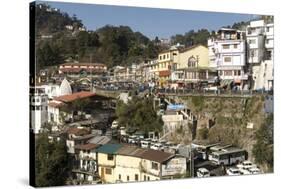 Gandhi Chowk, Mussoorie, Hill Station Above Dehra Dun, Uttarakhand, Garwhal Himalaya, India, Asia-Tony Waltham-Stretched Canvas