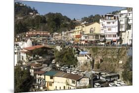 Gandhi Chowk, Mussoorie, Hill Station Above Dehra Dun, Uttarakhand, Garwhal Himalaya, India, Asia-Tony Waltham-Mounted Photographic Print