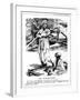 Gandhi Fasting in Support of Untouchables, 1932-Leonard Raven-hill-Framed Giclee Print