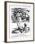 Gandhi Fasting in Support of Untouchables, 1932-Leonard Raven-hill-Framed Giclee Print