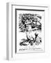 Gandhi Fasting in Support of Untouchables, 1932-Leonard Raven-hill-Framed Giclee Print