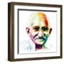 Gandhi - I am Love-Patrice Murciano-Framed Giclee Print