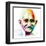 Gandhi - I am Love-Patrice Murciano-Framed Giclee Print