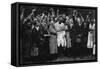 Gandhi in England 1931-null-Framed Stretched Canvas