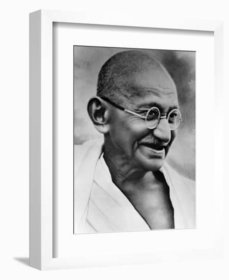 Gandhi, Indian Political and Spiritual Leader-Science Source-Framed Giclee Print