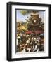 Gandhi's Peaceful Resistance-John Millar Watt-Framed Premium Giclee Print