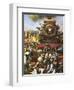 Gandhi's Peaceful Resistance-John Millar Watt-Framed Premium Giclee Print