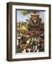 Gandhi's Peaceful Resistance-John Millar Watt-Framed Giclee Print