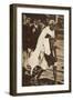 Gandhi Visiting London for 'Round Table' Conferences, September 1930-English Photographer-Framed Giclee Print