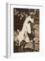 Gandhi Visiting London for 'Round Table' Conferences, September 1930-English Photographer-Framed Giclee Print