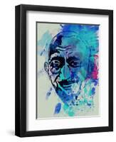 Gandhi Watercolor-Anna Malkin-Framed Art Print