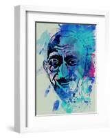 Gandhi Watercolor-Anna Malkin-Framed Art Print