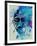 Gandhi Watercolor-Anna Malkin-Framed Art Print