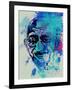 Gandhi Watercolor-Anna Malkin-Framed Art Print