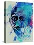 Gandhi Watercolor-Anna Malkin-Stretched Canvas