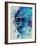 Gandhi Watercolor-Anna Malkin-Framed Art Print