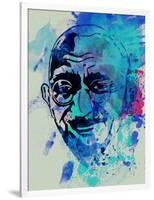 Gandhi Watercolor-Anna Malkin-Framed Art Print