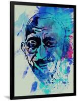 Gandhi Watercolor-Anna Malkin-Framed Art Print