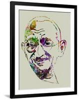 Gandhi Watercolor-Anna Malkin-Framed Art Print