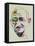 Gandhi Watercolor-Anna Malkin-Framed Stretched Canvas