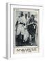 Gandhi with Mrs Sarojini Maidu at Dandi before the Salt March of 1930-null-Framed Photographic Print