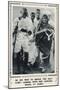Gandhi with Mrs Sarojini Maidu at Dandi before the Salt March of 1930-null-Mounted Photographic Print