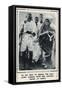 Gandhi with Mrs Sarojini Maidu at Dandi before the Salt March of 1930-null-Framed Stretched Canvas