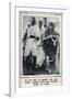 Gandhi with Mrs Sarojini Maidu at Dandi before the Salt March of 1930-null-Framed Photographic Print