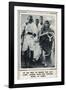 Gandhi with Mrs Sarojini Maidu at Dandi before the Salt March of 1930-null-Framed Photographic Print