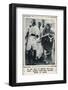 Gandhi with Mrs Sarojini Maidu at Dandi before the Salt March of 1930-null-Framed Photographic Print