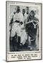 Gandhi with Mrs Sarojini Maidu at Dandi before the Salt March of 1930-null-Mounted Photographic Print