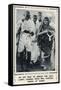 Gandhi with Mrs Sarojini Maidu at Dandi before the Salt March of 1930-null-Framed Stretched Canvas