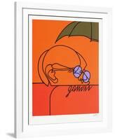 Gandhi-Valerio Adami-Framed Premium Edition