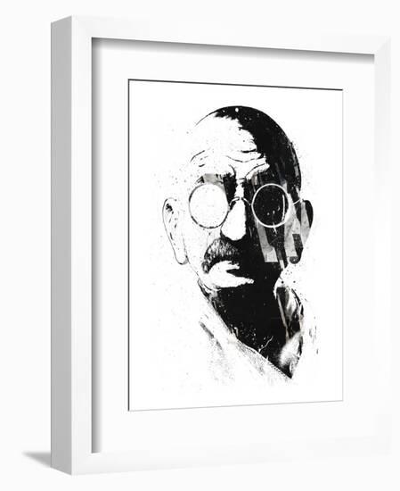 Gandhi-Alex Cherry-Framed Premium Giclee Print