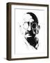 Gandhi-Alex Cherry-Framed Art Print