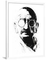 Gandhi-Alex Cherry-Framed Art Print