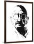 Gandhi-Alex Cherry-Framed Art Print