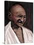 gandhi-Rabi Khan-Stretched Canvas