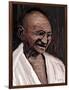 gandhi-Rabi Khan-Framed Art Print