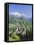 Gandruk Village, Annapurna South, Himalayas, Nepal-Gavin Hellier-Framed Stretched Canvas