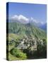 Gandruk Village, Annapurna South, Himalayas, Nepal-Gavin Hellier-Stretched Canvas