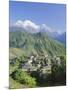 Gandruk Village, Annapurna South, Himalayas, Nepal-Gavin Hellier-Mounted Photographic Print