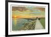 Gandy Bridge, St. Petersburg, Florida-null-Framed Premium Giclee Print